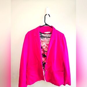 Pink Blazer and Top Bundle both L/ G sizes. Blazer is 14P.